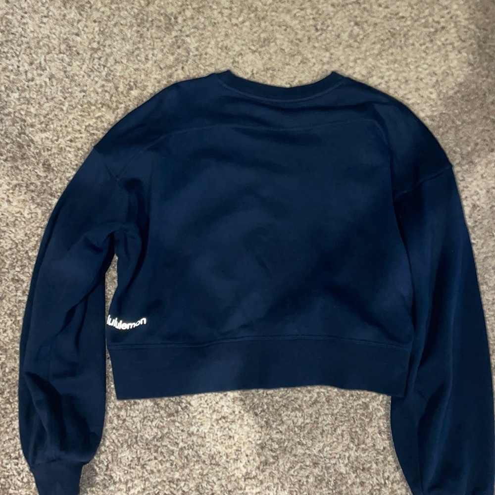 Lululemon perfectly oversized cropped crew neck